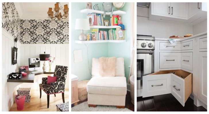 11 idées intéressantes pour décorer au mieux tous les recoins de la maison en profitant des espaces les plus difficiles