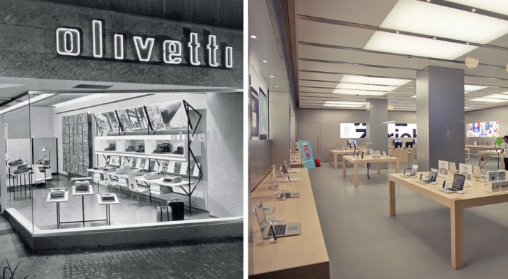 Prima degli Apple Store c'era Olivetti: così l'azienda italiana ha ispirato i negozi della mela