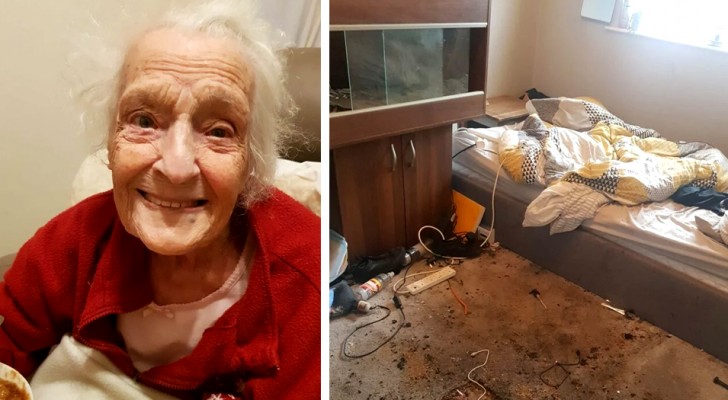 De renoverar en 102-årig kvinnas hus precis i tid för hennes födelsedag