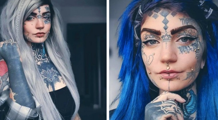 Moeder bekritiseerd vanwege haar tatoeages: “De andere ouders steken over om mij niet tegen te komen”