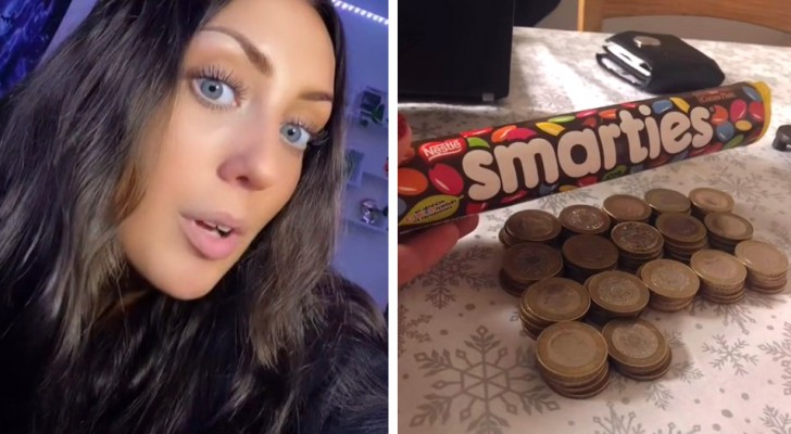 Diese junge Frau hat dank eines Süßigkeiten-Röhrchens 166 £ gespart