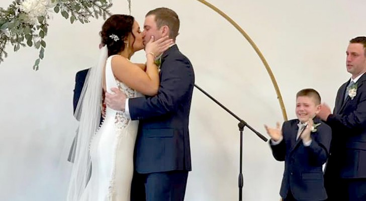 "I promise to be the mother you deserve": stepmom includes her new husband's son in her marriage vows