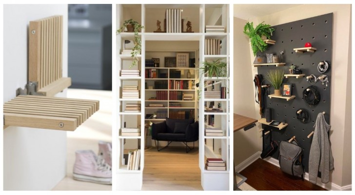 10 fantastici elementi d’arredo per sfruttare al meglio lo spazio negli appartamenti piccoli