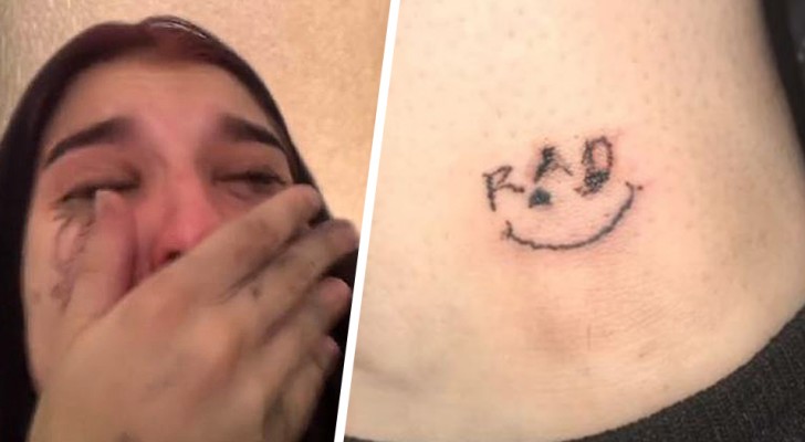 Lascia che il fidanzato faccia il suo primo tatuaggio su di lei: il risultato è disastroso