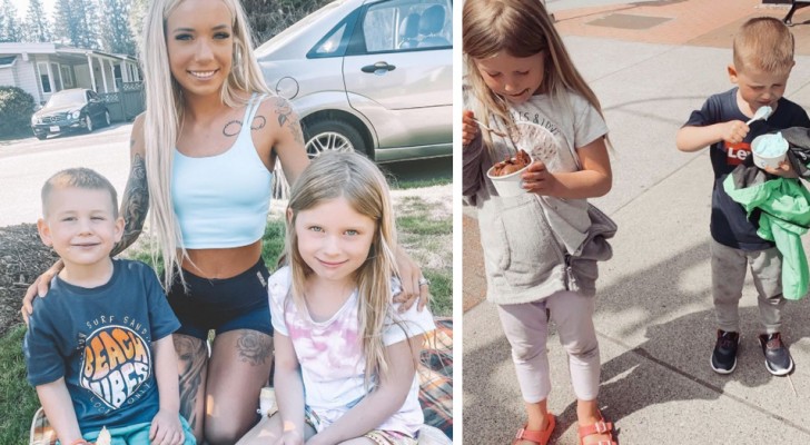 Mom defends her decision to buy cheap clothes for her children while she herself wears designer labels 