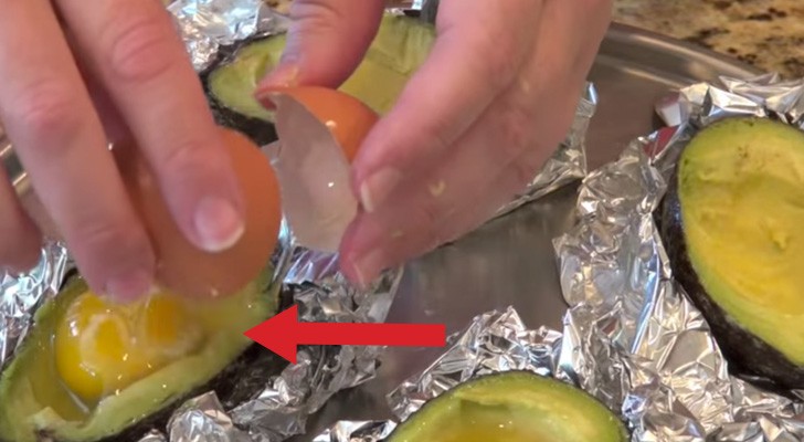 Break an egg in avocado and prepare an EPIC breakfast !