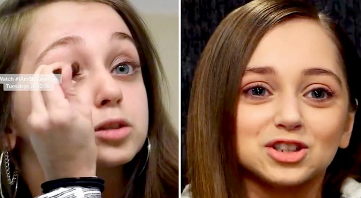 "Ik ben 22 maar ik zie eruit als 8": als ze make-up draagt ​​in het openbaar, zien mensen haar aan voor een kind