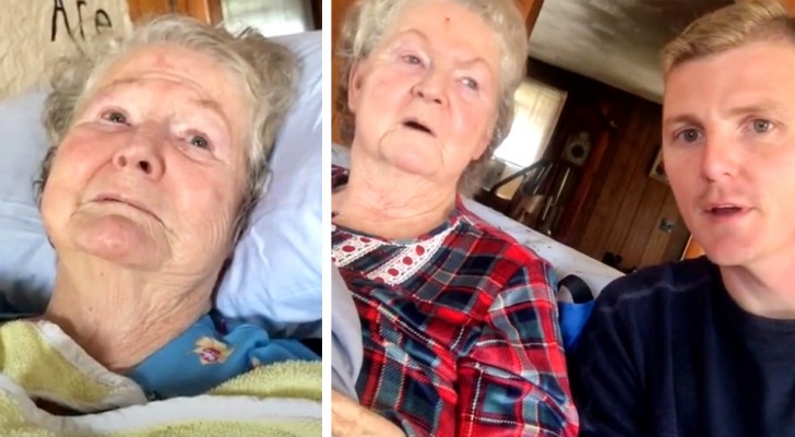He helps his adoptive mother who suffers from Alzheimer's: "You took care of me, now it's my turn" (+ VIDEO)
