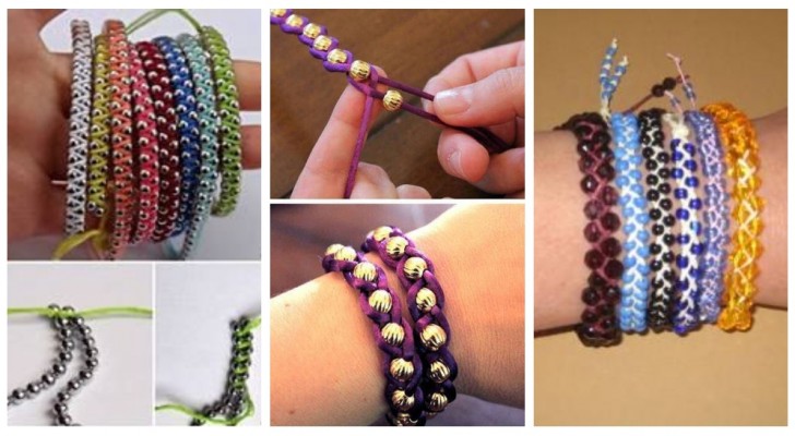 DIY kralenarmbanden: leer hoe je ze met de hand vlecht, het is snel en gemakkelijk!