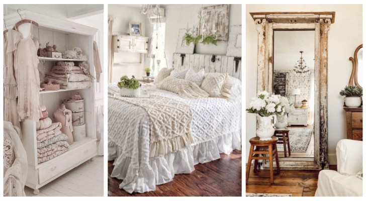 Camera da letto in stile shabby chic: 13 ispirazioni per una stanza dal romanticismo senza tempo