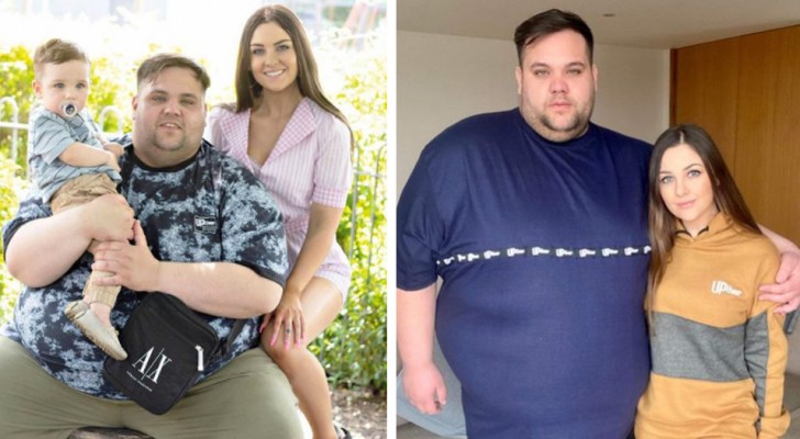 This couple has been criticized for the huge weight difference between them: she is 