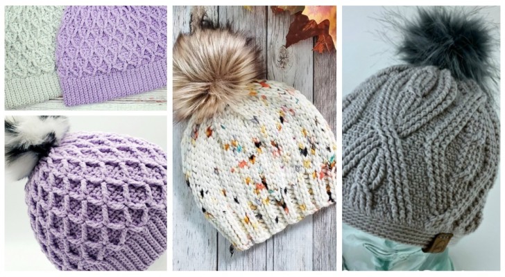 Cappelli di lana caldi e comodi: 6 modelli a cui ispirarti per realizzarli all'uncinetto