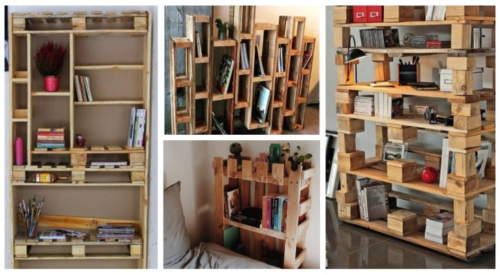DIY pallet boekenkast: laat je inspireren door 12 geweldige voorbeelden
