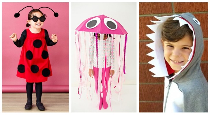 11 adorabili costumi di Carnevale per bambini da confezionare a mano in modo semplice e veloce
