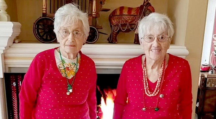 Queste due sorelle gemelle hanno appena festeggiato entrambe 100 anni