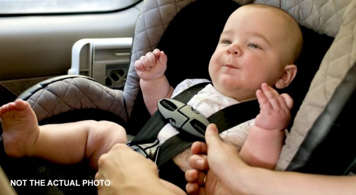 Mother leaves her son unattended in her car; the father teaches his irresponsible wife a hard lesson