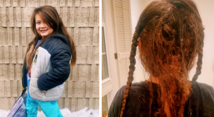 Morföräldrarna borstar inte barnbarnets hår under karantänen för att "pojkar ska inte ha långt hår"