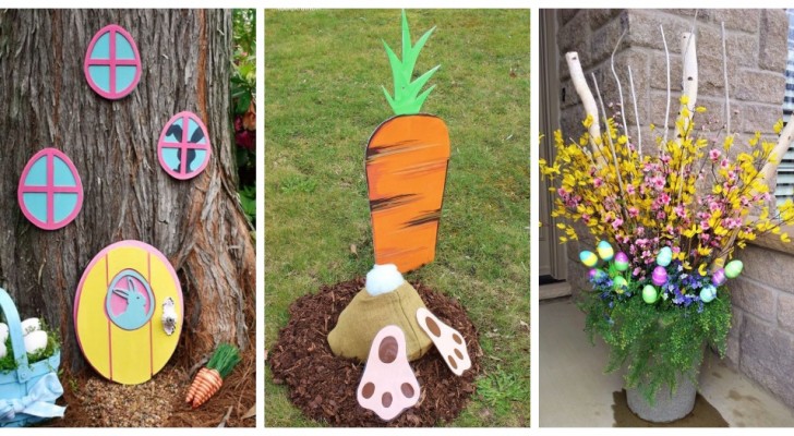 Pasqua in giardino: realizza decorazioni creative anche all'esterno con queste idee strepitose!