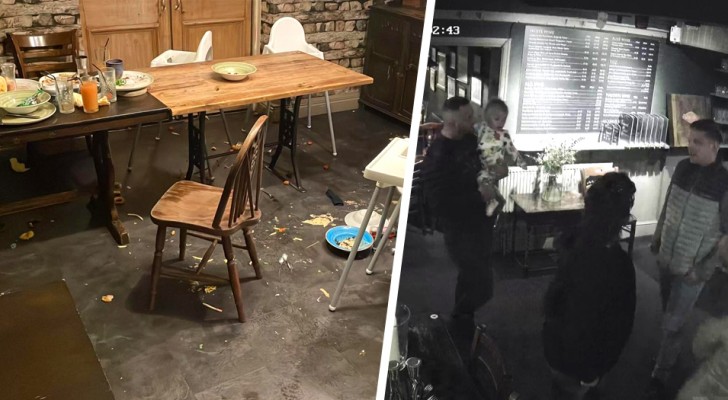 Un pub pubblica le foto di come una famiglia di maleducati ha lasciato il tavolo senza pagare il conto di £330