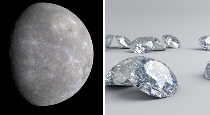 Secondo una ricerca, la superficie di Mercurio sarebbe ricoperta da una quantità esorbitante di diamanti