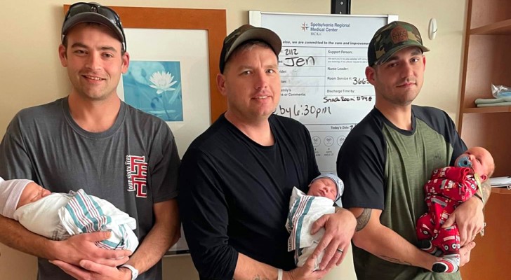 Trois pompiers de la même caserne deviennent pères le même jour et dans le même hôpital
