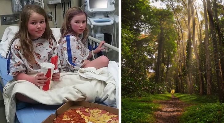 Dos hermanas se pierden mientras juegan cerca de su casa y sobreviven 2 noches en el bosque