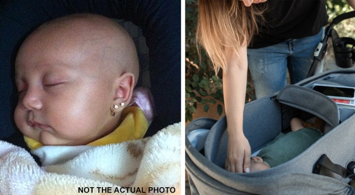 Une mère fait percer les oreilles de sa fille de trois mois : "Elle ne se souviendra pas d'avoir pleuré"