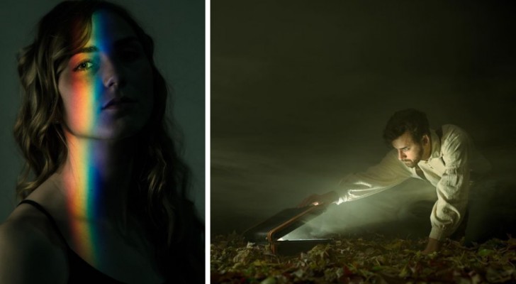 Surreale: 13 scatti dell'artista che crea contenuti visivi nel garage con una macchina fotografica
