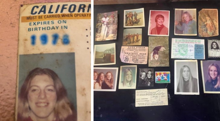 A woman loses her purse in a theater and it is found 46 years later: it's full of her memories