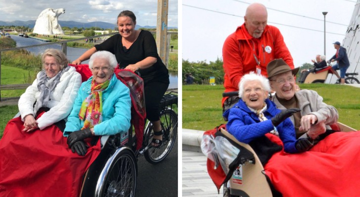 Queste biciclette speciali stanno aiutando gli anziani a sentirsi meno soli: "Mi sento come una regina"