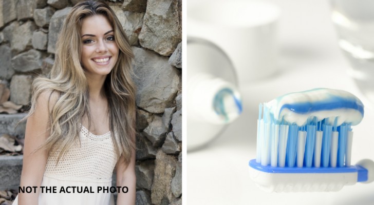 Young woman who hasn't brushed her teeth for 10 years, says: I get a lot of compliments, they're white and perfect