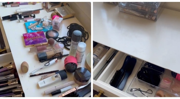 Prendi spunto da questo trucco di TikTok per organizzare il make-up comodamente