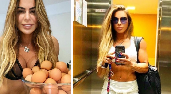 Die 53-jährige Großmutter verrät eines ihrer Geheimnisse, wie sie sich fit hält: "Ich esse 150 Eier im Monat!"