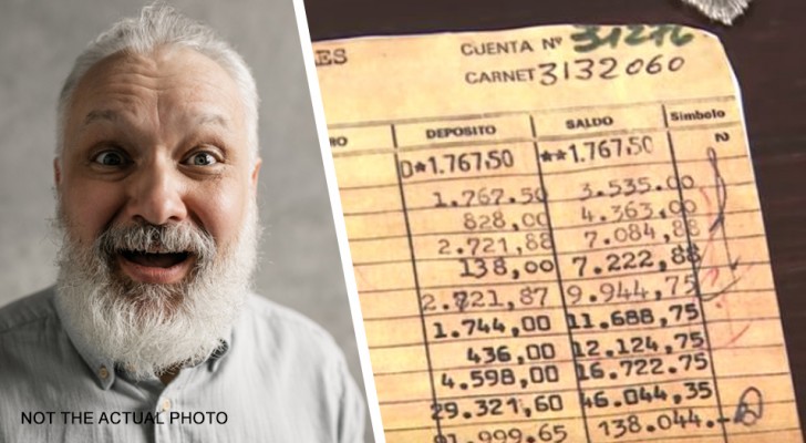 Man vindt een oud bankboekje van zijn vader en ontdekt dat hij $1.200.000 heeft geërfd
