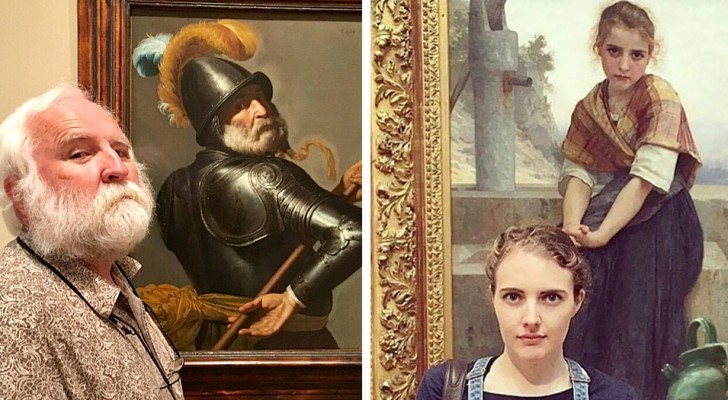 Dubbelgångare på museet: 16 personer som hittade sin tvilling bland konstverken