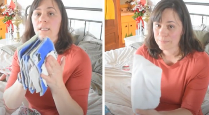 Environmental activist woman replaces toilet paper with reusable rags: "No problem of there being a bad smell"