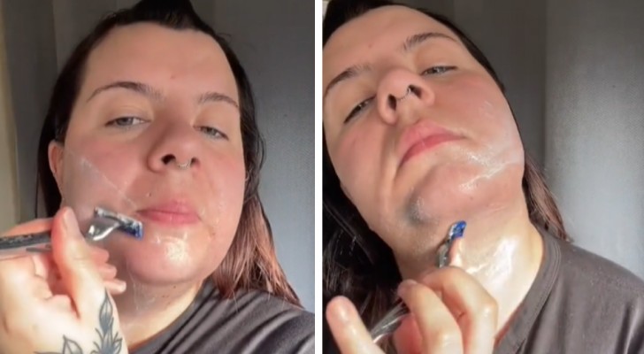 Une fille qui se rase depuis des années envoie un message à un fabricant de rasoirs : 