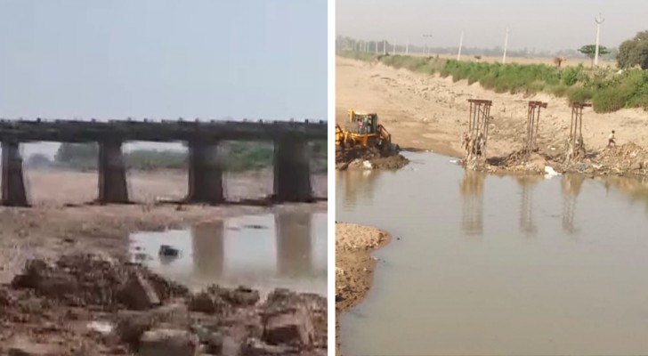 De stjäl en 500-ton tung järnbro genom att låtsas vara byggare: eftersöks av polisen