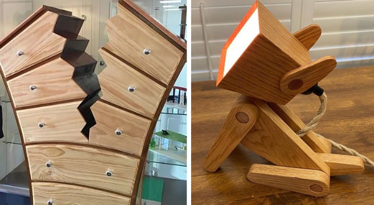 18 persone che hanno realizzato oggetti straordinari partendo da semplici pezzi di legno
