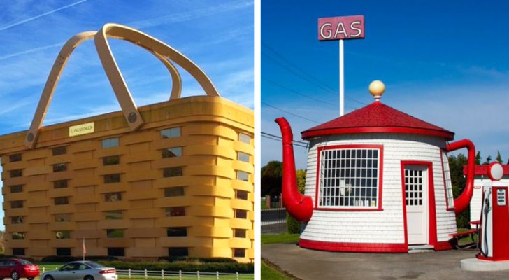 Dessa 15 bisarra och originella byggnader visar oss att vissa arkitekters fantasi inte har några gränser