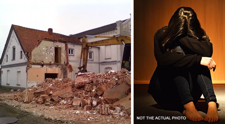 Sua casa foi demolida por engano: 