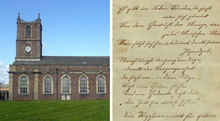 Después de 125 años se encuentra una nota escrita por un joven de 13 años escondida en una iglesia