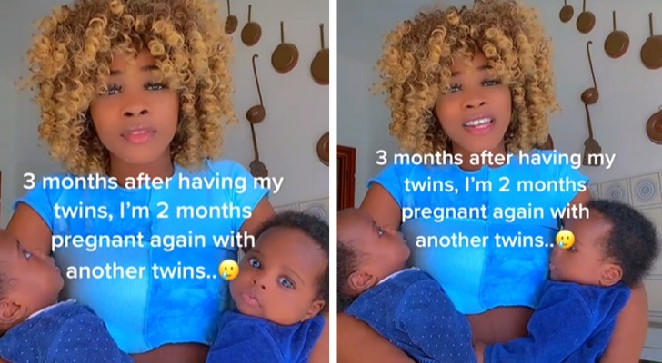 Tre mesi dopo aver partorito due gemelline, ho scoperto di essere nuovamente incinta di due gemelli
