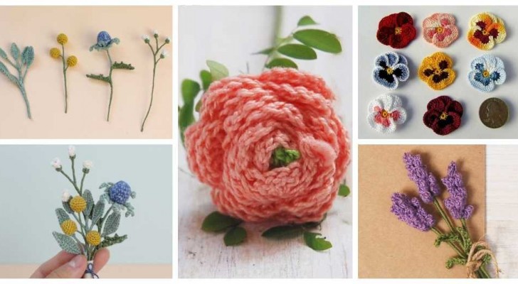 Gehaakte bloemen: je kunt prachtige bloemen maken die er echt uitzien