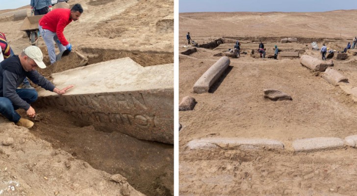 Ägypten: Es wurde ein Tempel des griechischen Gottes Zeus Kasios aus der Pharaonenzeit ausgegraben