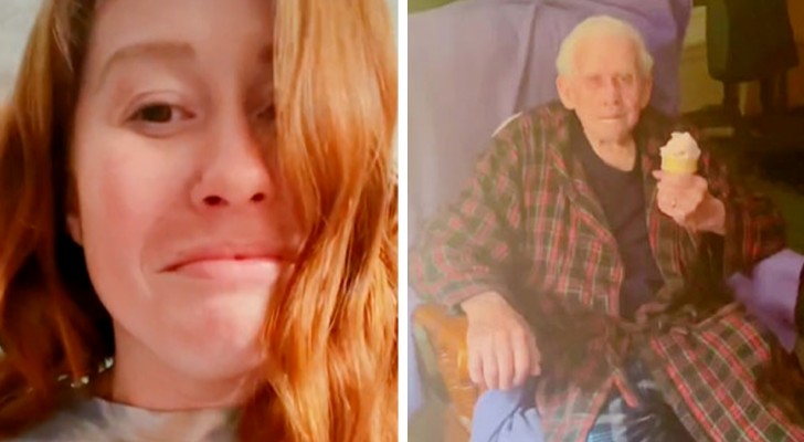 Young woman receives a touching request from her lonely grandfather: "I miss you, would you like to have dinner together and watch a movie?"