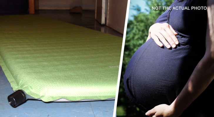 Sie lässt seine schwangere Freundin auf dem Boden schlafen: Ich will nicht, dass sie mein Sofa ruiniert