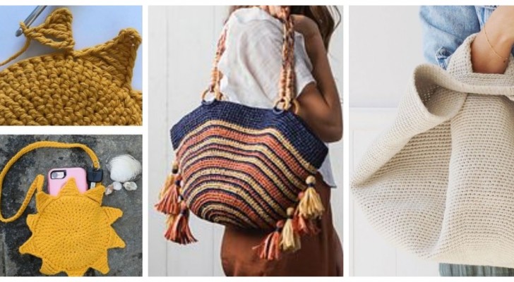 Libérez votre envie d'été avec 5 modèles de sac pour tous les âges à réaliser au crochet
