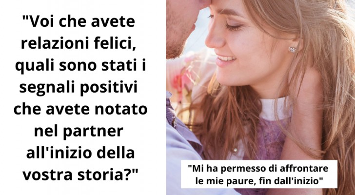 Aspetti positivi del partner all'inizio di una conoscenza diventata una storia d'amore: 10 esperienze