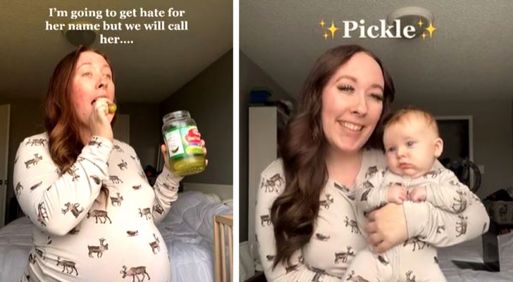 "Jag älskar pickles och döpte min dotter efter mitt favoritttilltugg"